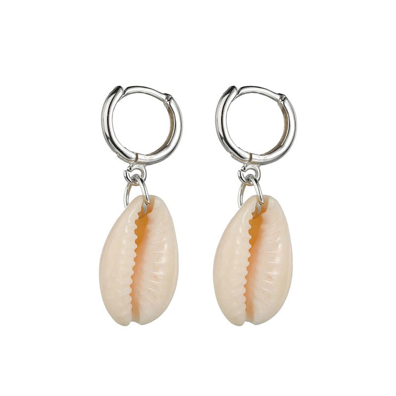 Boucles d'Oreilles Clip Coquillage | Coquillages Boutique