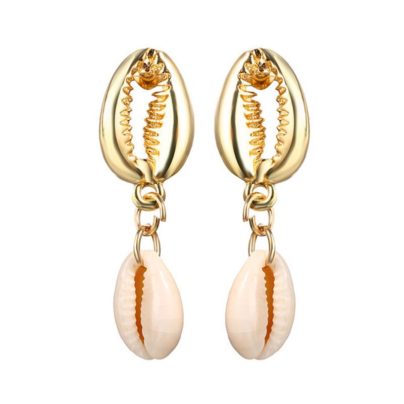 Boucles d'Oreilles en Coquillage | Coquillages Boutique