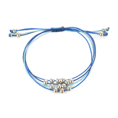 Bracelet Coquillage Bleu