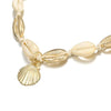 Bracelet de Cheville Coquillage Or