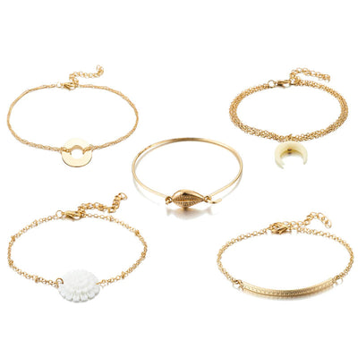 Bracelet Jonc Coquillage | Coquillages Boutique