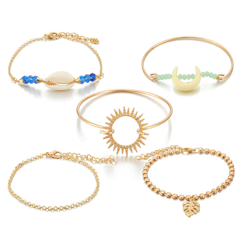 Bracelet Or Coquillage | Coquillages Boutique