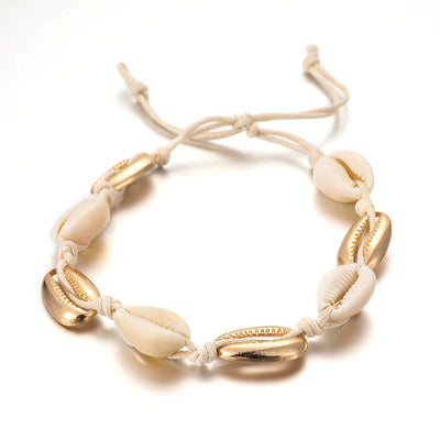 Bracelets Cheville Coquillage Cauris