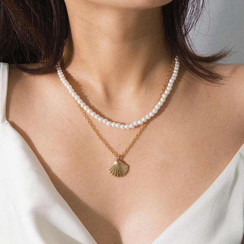 Collier Coquillage et Perles | Coquillages Boutique