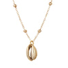 Pendentif Cauri Doré | Coquillages Boutique