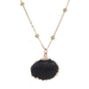 Pendentif Coquillage Coque Noir